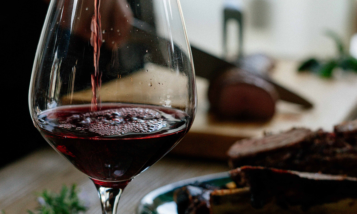 Bordeaux accord met vin