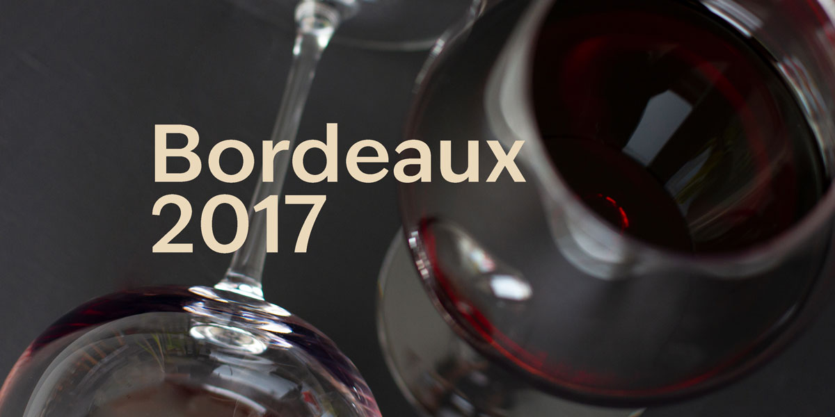 vins de Bordeaux 2017